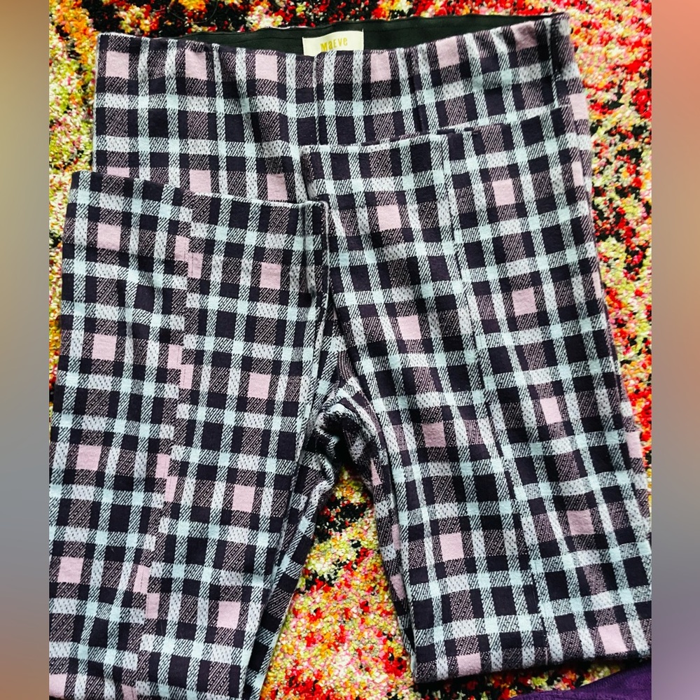 Anthropologie Maeve pull on cropped flare pants - Picture 3 of 5